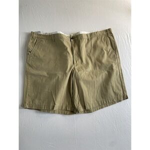 Dockers 54x10.5" Khaki Waterless Security Pocket Chino Mens Shorts‎